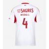 Benfica Antonio Silva #4 Rezervni Dres 2025-26 Kratak Rukav